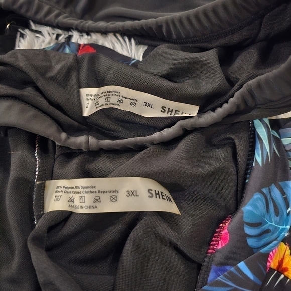 Shein Tropical Print Bikini size 3XL - Picture 4 of 4